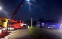 VU LKW umgestuerzt Feldkassel Industriestr Robert Boschstr P247